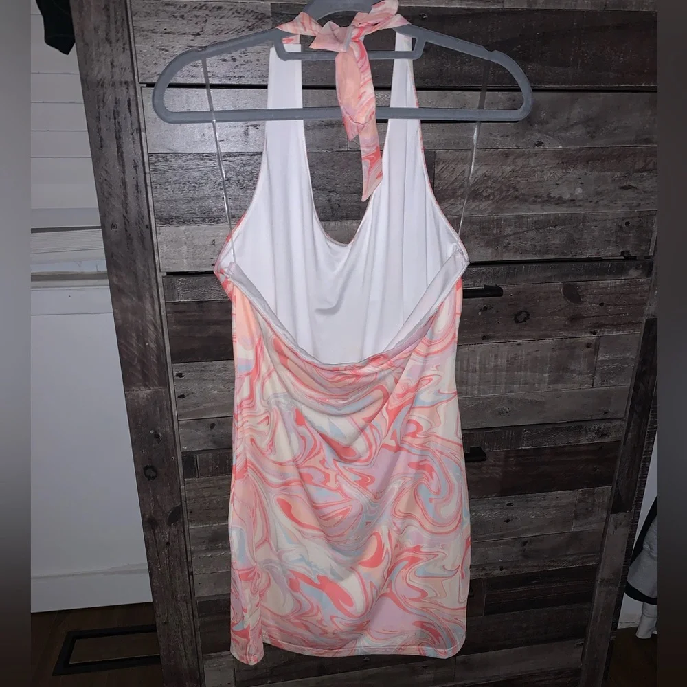 70’s style Halter top dress - Picture 3 of 5